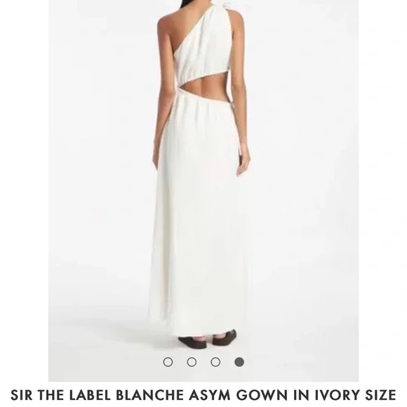 chinese dress ladies Alessandra Midi Dress | Ivory